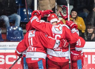 6:2 Sieg und damit die 2:1 Serienführung gegen Rosenheim