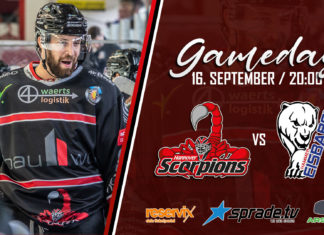 Scorpions testen Fr. 20 Uhr gegen Hammer Eisbären