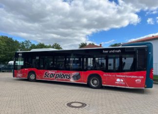 Scorpions auch wieder auf den GVH-Linien in der nördlichen Region Hannover unterwegs