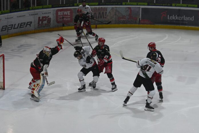 Spielszene Scorpions vs. Herner EV