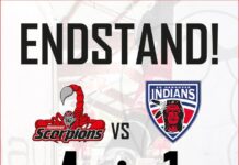 4:1 Derbysieg gegen Indians!